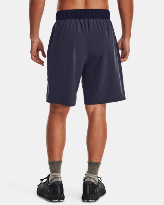 Men's UA Run Trail Shorts in Gray image number 1